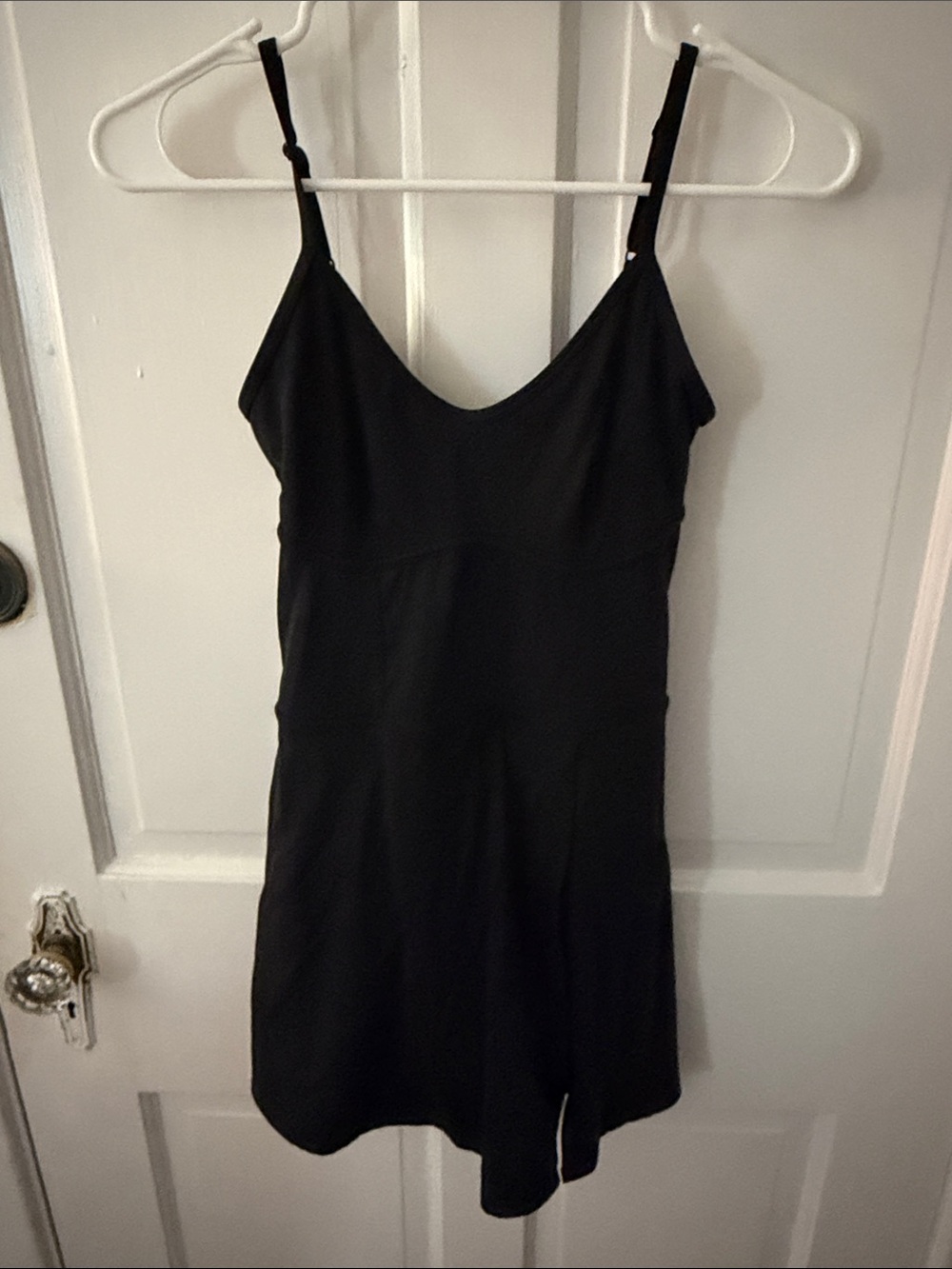 JoyLab Black Slip Dress with Adjustable Straps